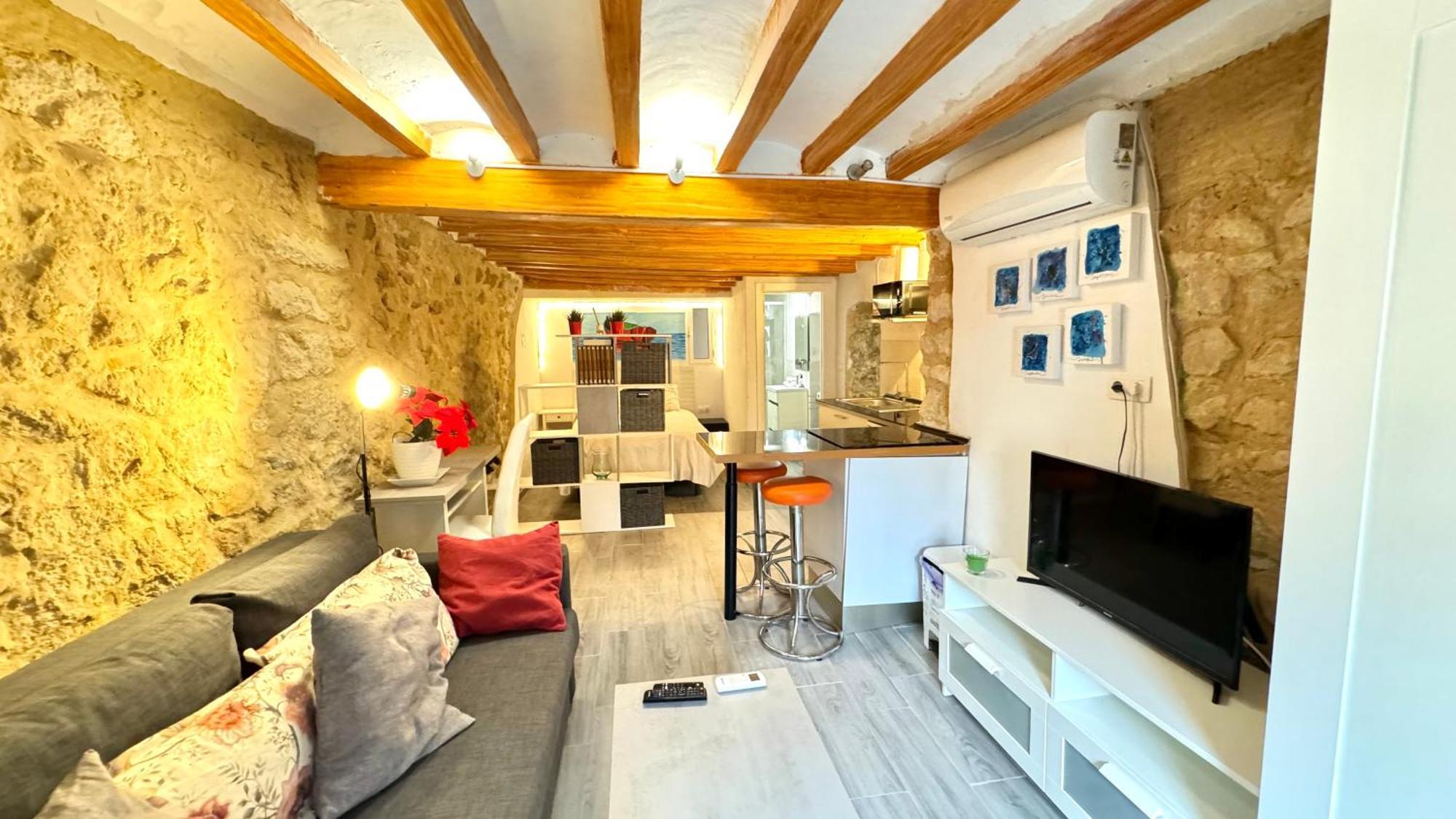 Apartament Loft De Piedra En Centro Historico - Casco Antiguo Alicante Zewnętrze zdjęcie