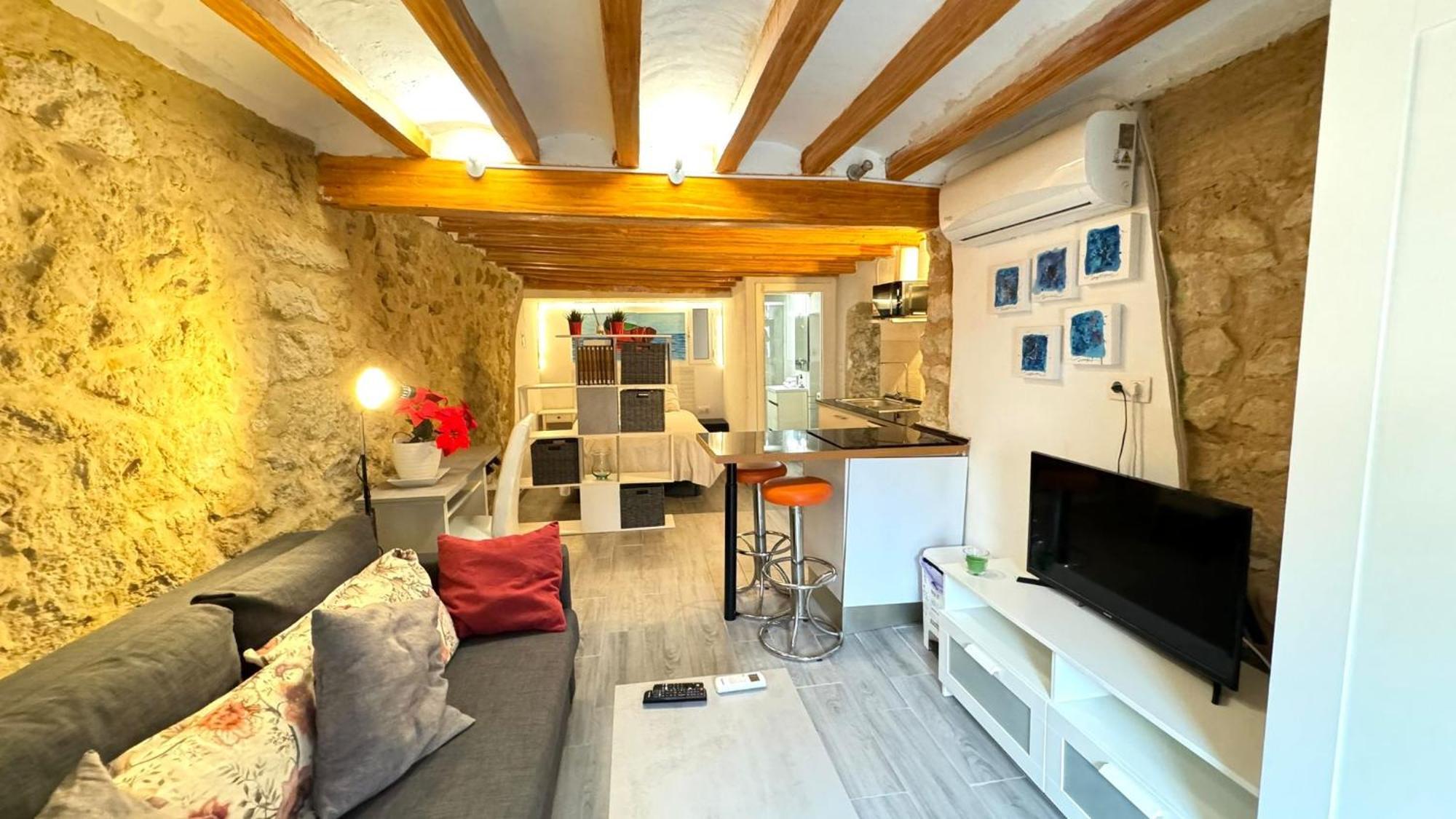 Apartament Loft De Piedra En Centro Historico - Casco Antiguo Alicante Zewnętrze zdjęcie