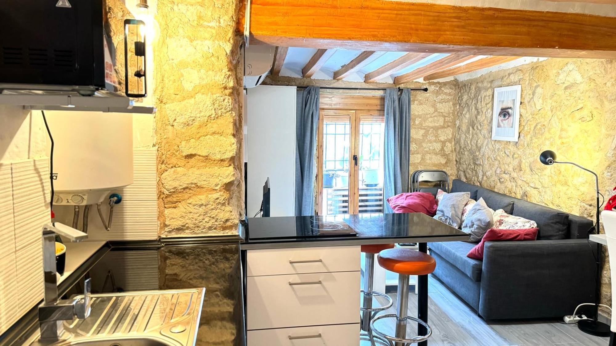 Apartament Loft De Piedra En Centro Historico - Casco Antiguo Alicante Zewnętrze zdjęcie